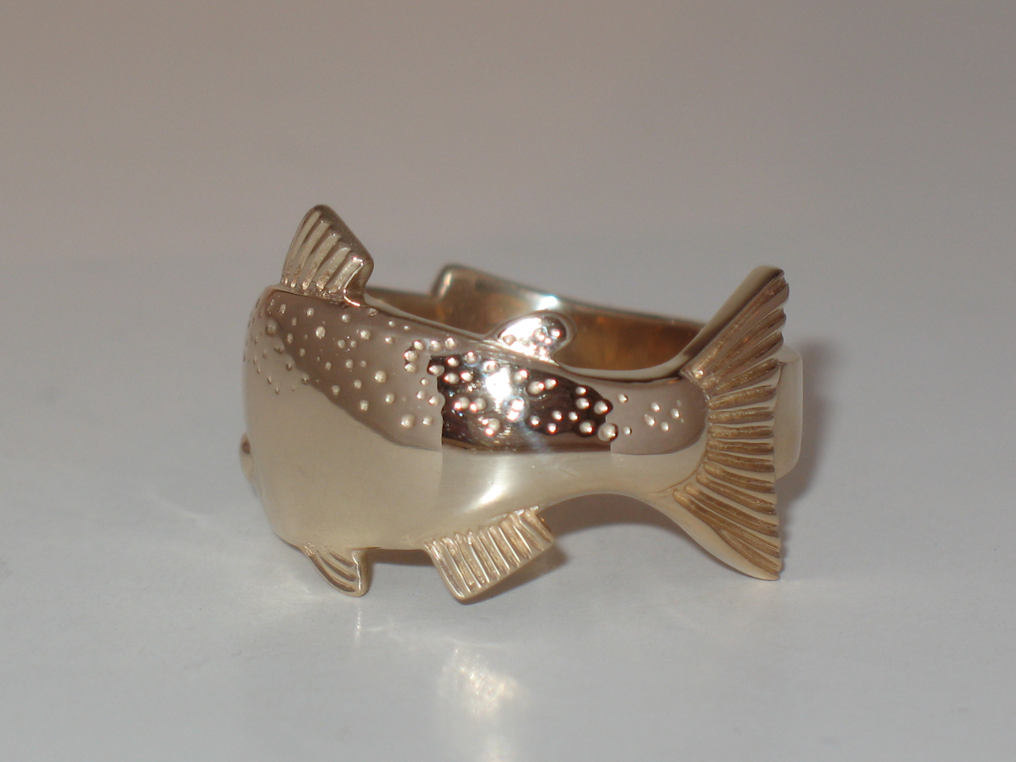 Back of Chinook Salmon Ring